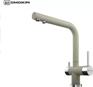 Смеситель для кухни OMOIKIRI Nagano-SA (4994055) бежевый
