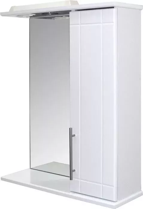 Зеркальный шкаф Mixline Вилена 55х70 правый, белый (4640030866984)