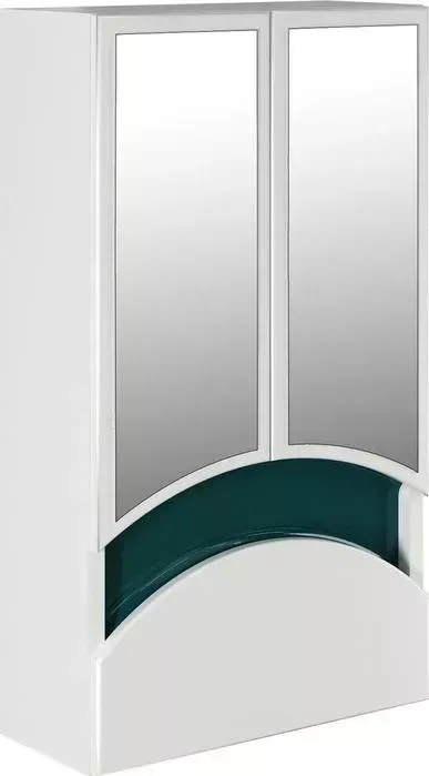 Зеркальный шкаф Mixline Радуга 46х80 зеленый (4640030866793)