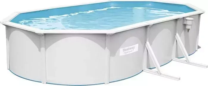 Стальной бассейн BESTWAY овальный 56369 BW Hydrium Oval Pool Set 610х360х120 см