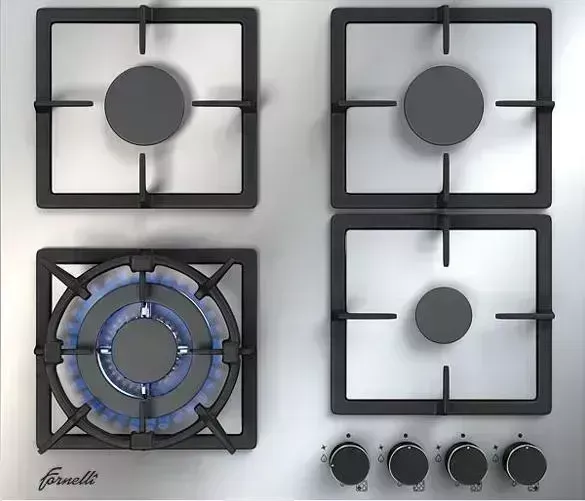 Панель варочная газовая FORNELLI PGA 60 QUADRO IX