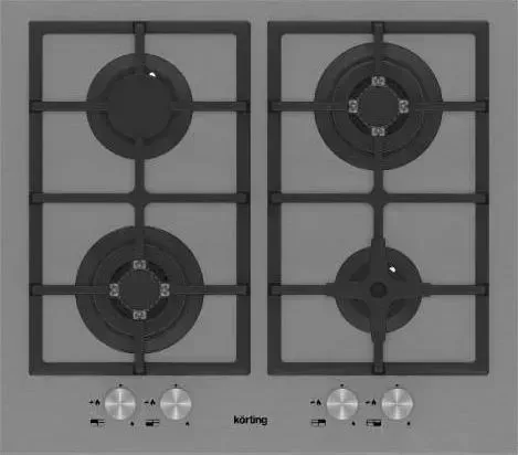 Панель варочная газовая KORTING HG 665 C2 TX