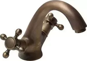 Смеситель для раковины KAISER Carlson Style, бронза Antique (44313-2 An)