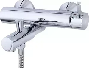 Смеситель для ванны KAISER Merkur короткий излив, хром (26022)
