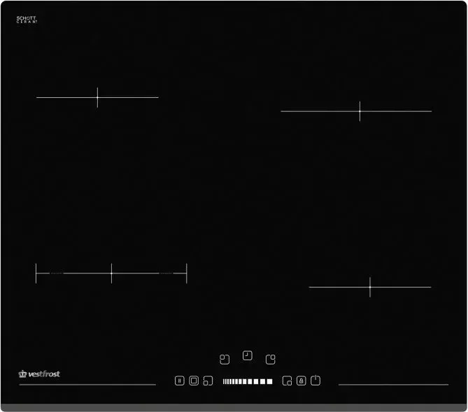 Панель варочная электрическая VESTFROST VFVIT60HM