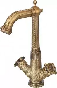 Смеситель для раковины ZorG Antic бронза (A 1005U-BR)