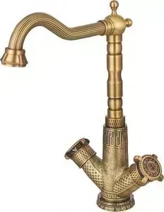 Смеситель для кухни ZorG Antic бронза (A 3006K-BR)