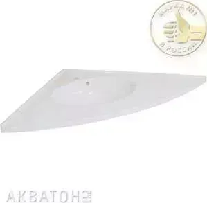 Раковина мебельная АКВАТОН Меблико правая угловая 102х77 белая (1A70043RMB01R)