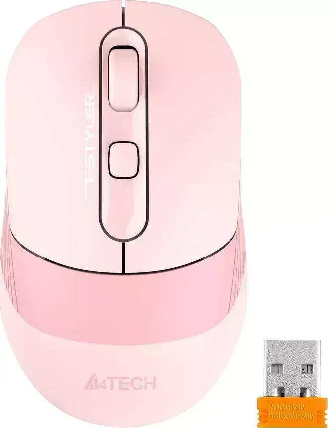 Мышь компьютерная A4TECH Fstyler FB10C baby pink