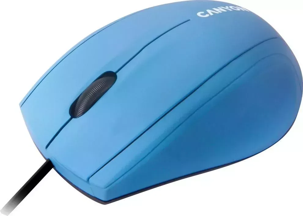 Мышь компьютерная CANYON CNE-CMS05BX Light Blue