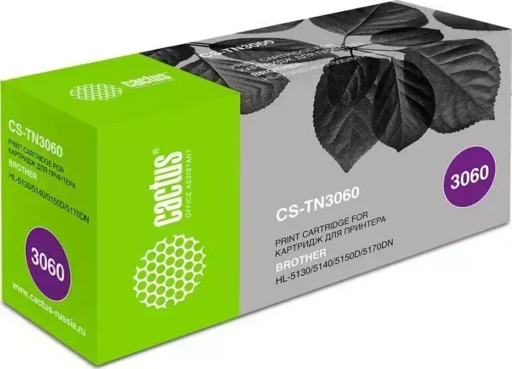 Расходный материал для печати CACTUS CS-TN3060 черный