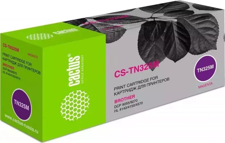 Расходный материал для печати CACTUS CS-TN325M пурпурный