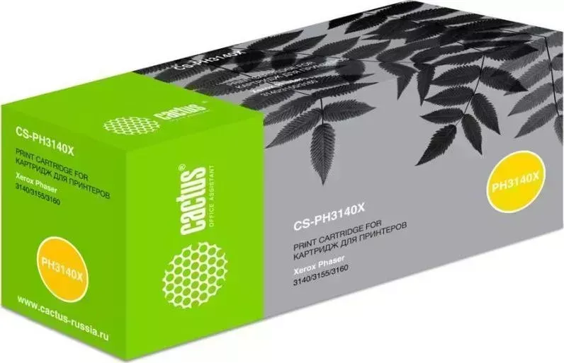 Расходный материал для печати CACTUS CS-PH3140X BLACK