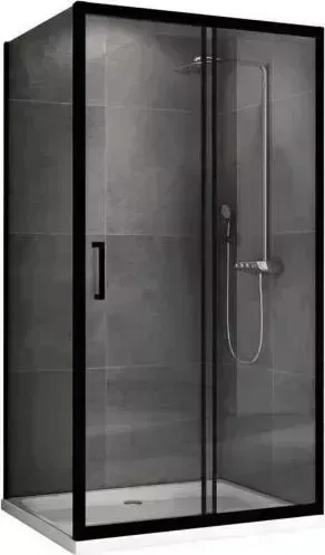 Душевое ограждение Abber Schwarzer Diamant AG30120B-S100B