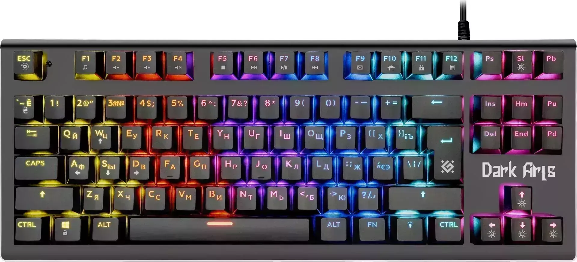 Клавиатура DEFENDER DARK ARTS GK-375 (45375)