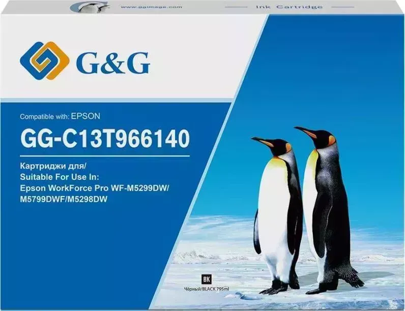 Расходный материал для печати  G&G GG-C13T966140 черный (Картридж)