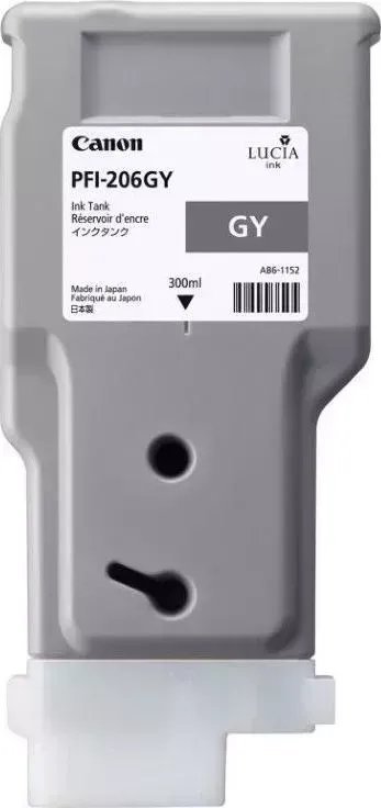 Расходный материал для печати CANON PFI-206 GY