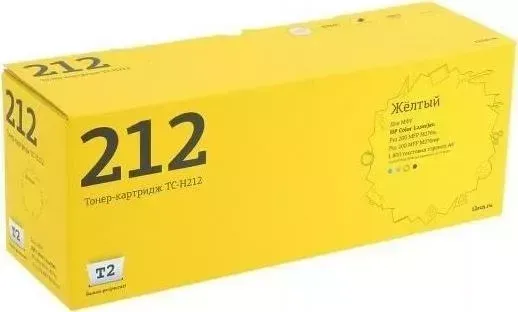 Расходный материал для печати T2 CF212A желтый (TC-H212)