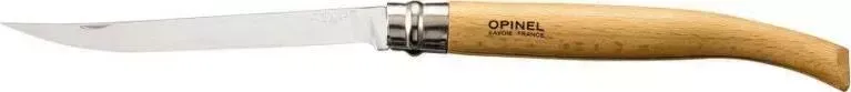 Нож походный Opinel Slim Beechwood N15 15VRI (000519) дерево