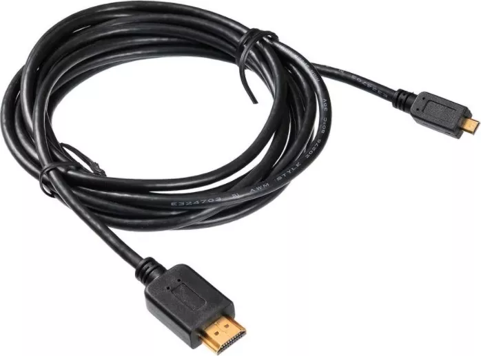 Фото №0 Кабель BURO HDMI 1.4 HDMI (m)-Micro HDMI (m) 3м черный