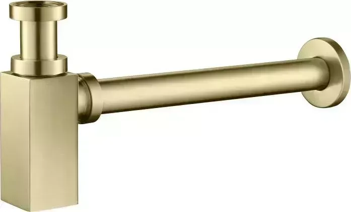 Сифон для раковины TIMO 959/17L золото матовое