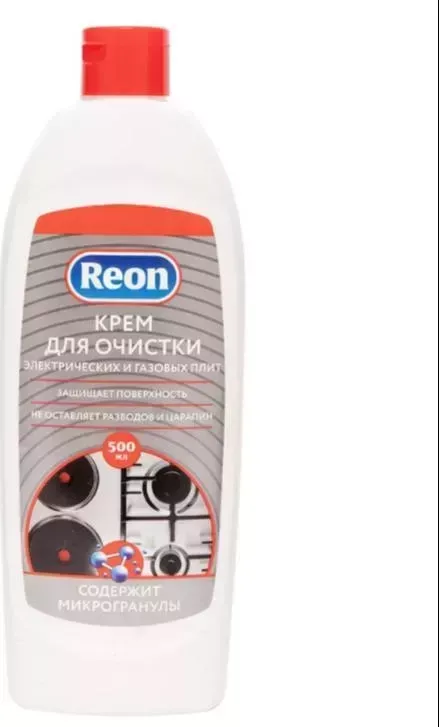 Средство для ухода за техникой КРЕМ Reon 04-049 электрических и газовых плит 500мл