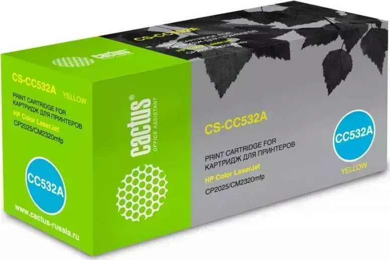 Картридж CACTUS Расходный материал для печати CS-CC532A