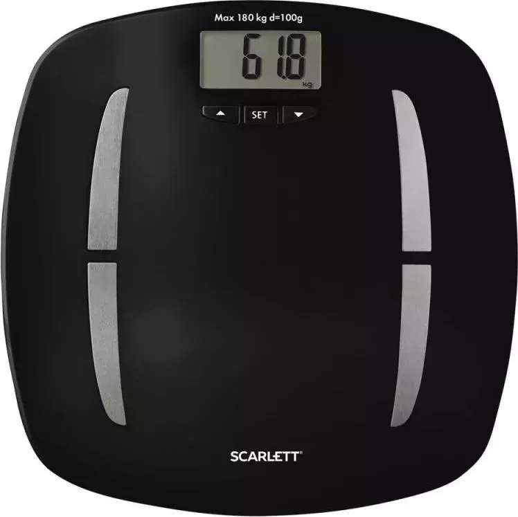 Весы напольные SCARLETT SC-BS33ED83 черный
