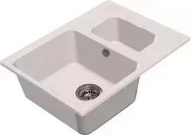 Мойка кухонная HARTE H-6059k-331 590х490 мм белый