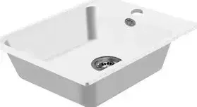 Мойка кухонная HARTE H-5051-331 510х510 мм белый