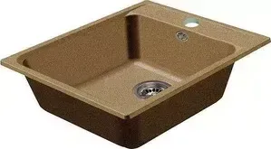 Мойка кухонная HARTE H-5051-302 510х510 мм песочный