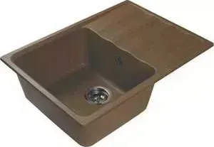 Мойка кухонная HARTE H-5068-307 680х490 мм терракот