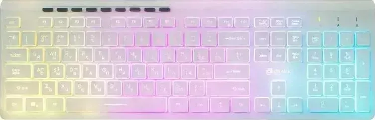 Клавиатура OKLICK 490ML белый USB