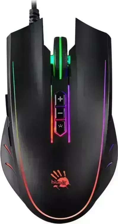 Мышь компьютерная A4TECH Bloody Q81 Curve черный