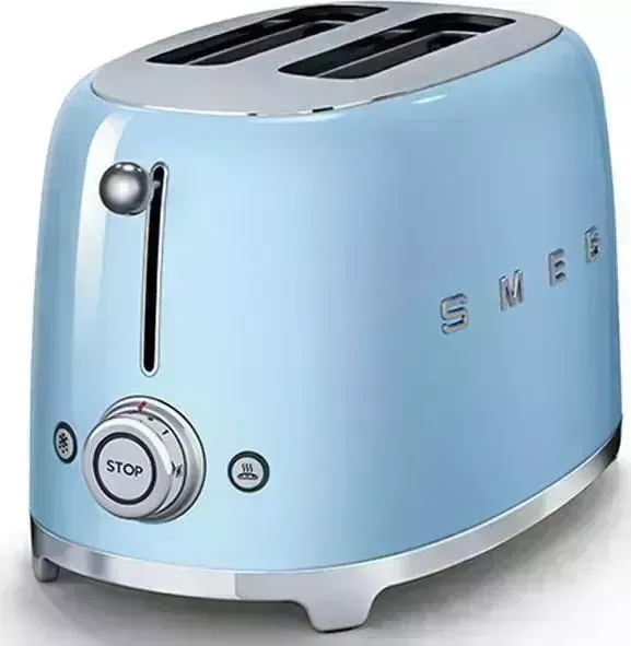 Тостер SMEG TSF01PBEU пастельный голубой