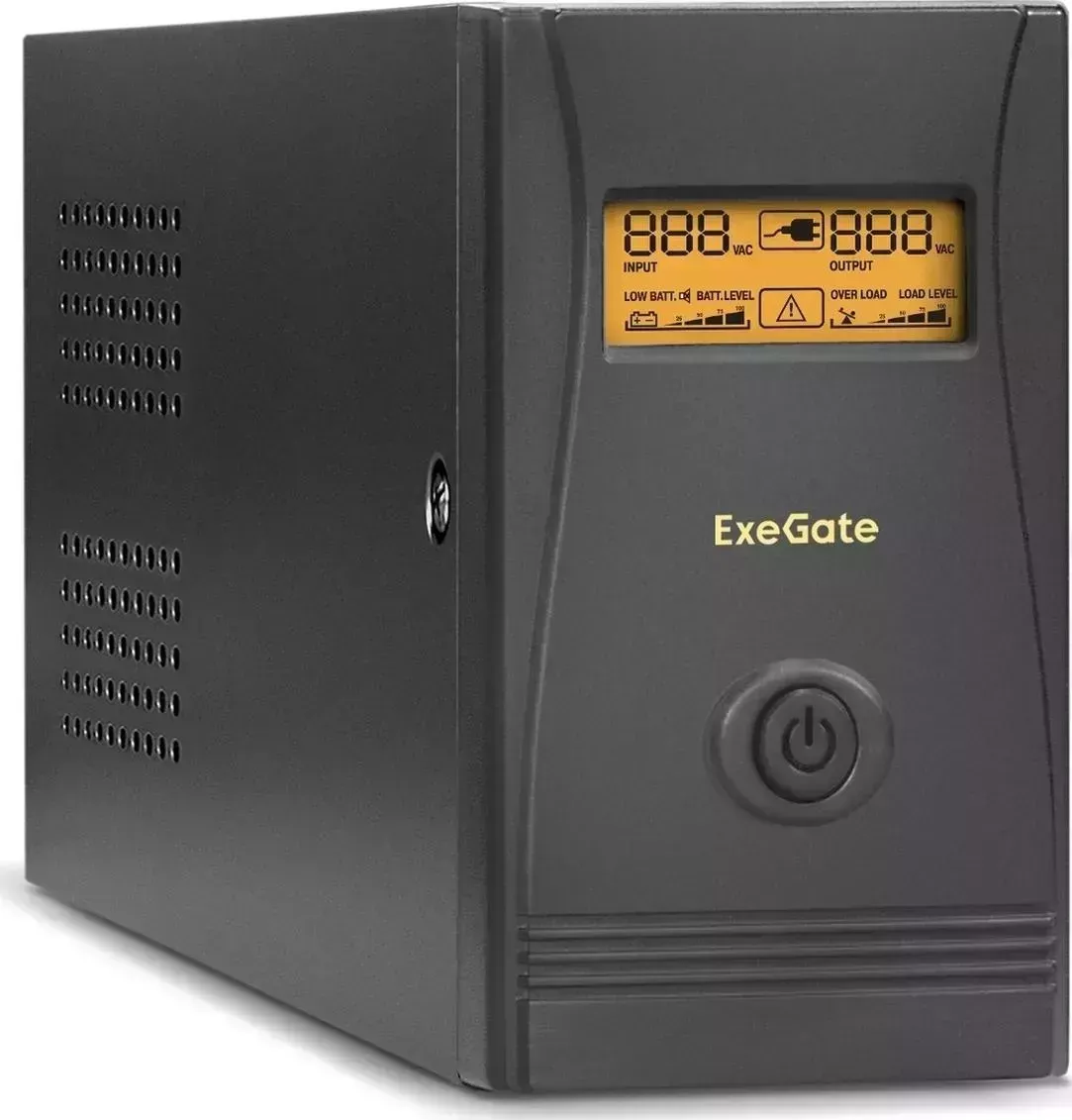 Источник бесперебойного питания Exegate EXEGATE Power Smart ULB-600 LCD
