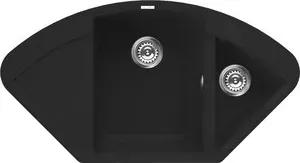 Мойка кухонная Elleci Easy Corner, 1057x575, metaltek (70) LMYCOR70