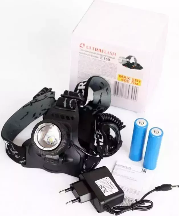 Фонарь ручной Ultraflash E159 черный