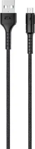 Кабель EXPLOYD EX-K-1318 USB-microUSB 1М чёрный