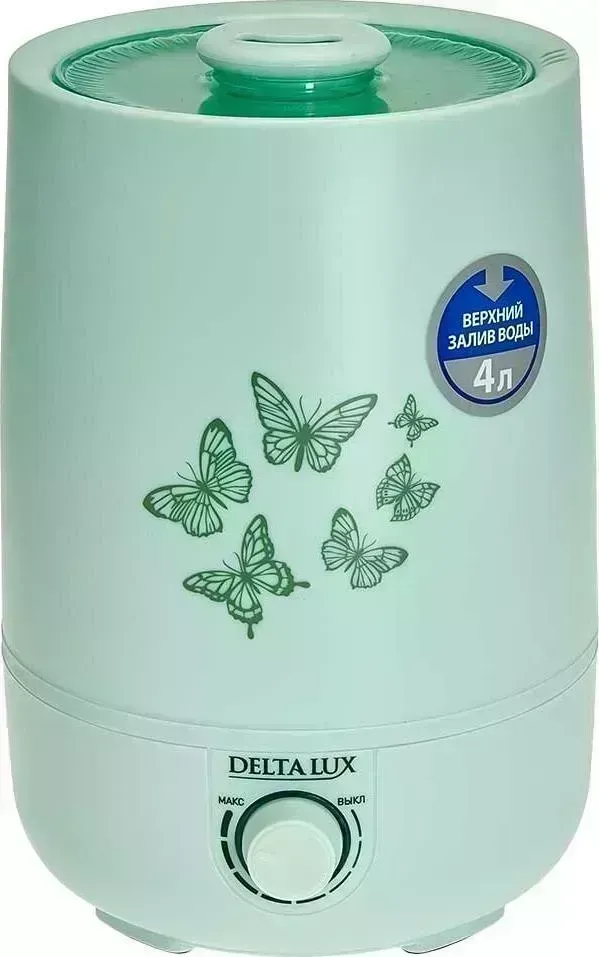 Увлажнитель воздуха DELTA LUX DE-3704 мятный