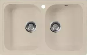 Мойка кухонная AquaGranitEx M-15 785х495 бежевый (M-15 328)