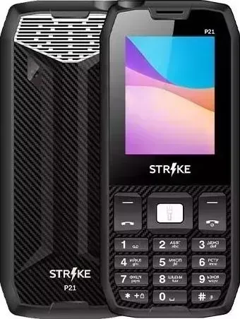 Телефон Strike P21 BLACK+WHITE