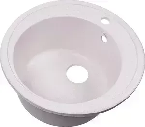 Мойка кухонная Rossinka 51 с сифоном (RS51R-White)