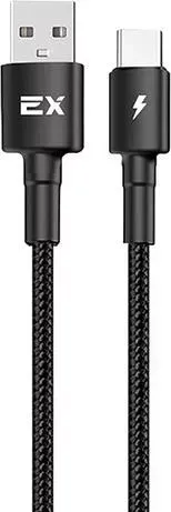 Кабель EXPLOYD EX-K-1158 USB-TYPE-C 1М чёрный