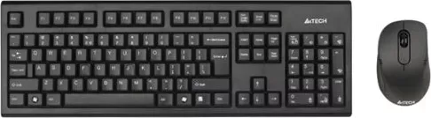 Фото №0 Клавиатура и мышь A4TECH мыши и клавиатуры 7100N USB черный Комплект и