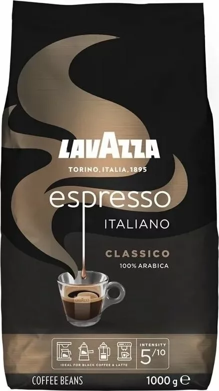 Фото №0 Кофе зерновой Lavazza Espresso 1000г.