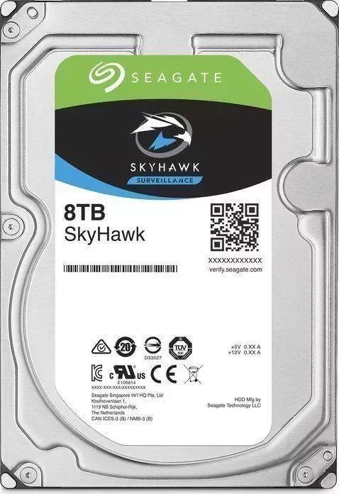 Жесткий диск SEAGATE Original SATA-III 8Tb/7200rpm/256Mb/3.5 (ST8000VX004)