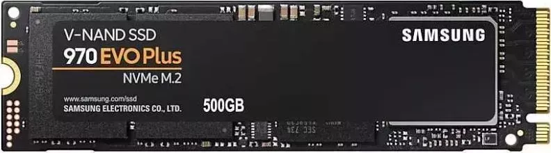 SSD накопитель SAMSUNG 970 EVO Plus M.2 NVMe 500GB (MZ-V7S500BW)