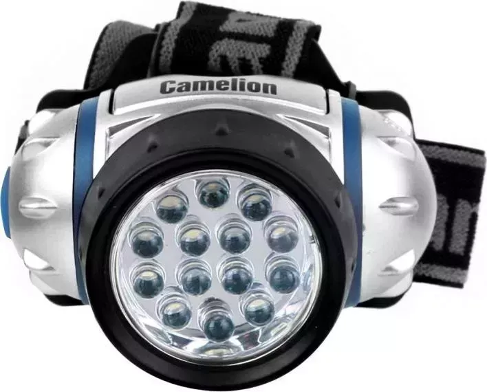 Фонарь CAMELION ручной LED5312-14F4 металлик