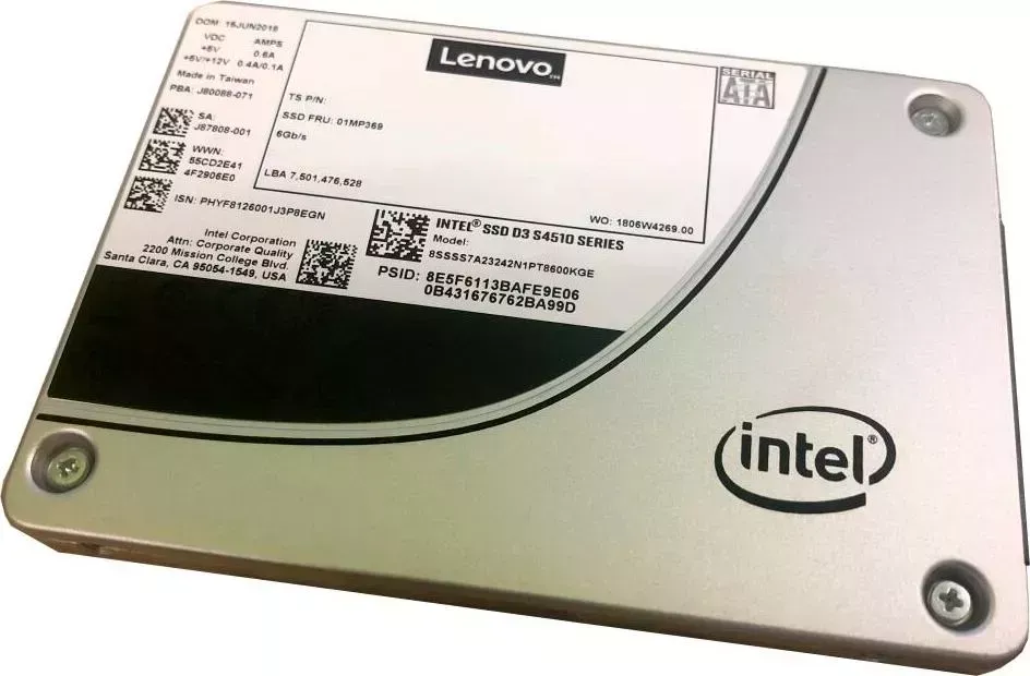 SSD накопитель LENOVO 240GB SATA (4XB7A14914)